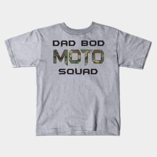 Dad Bod Moto Squad Kids T-Shirt